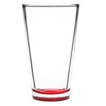 16 oz. Pint Glasses - Full Color - Red