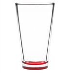 16 oz. Pint Glasses - Red