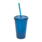 16 oz. Semi-Pro Tumbler - Translucent Blue