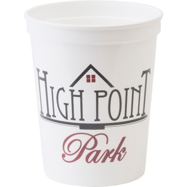 Main Product Image for 16 oz. Smooth Walled Stadium Cup with Automated Silkscreen