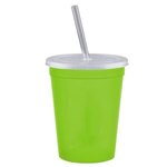 16 Oz. Sport Sipper - Lime Green