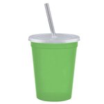 16 Oz. Sport Sipper - Transparent Green