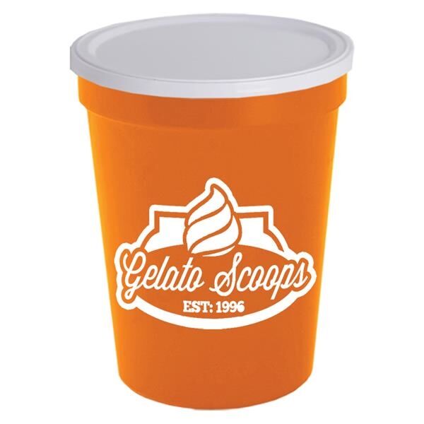 Main Product Image for 16 oz. Stadium Cup with No-Hole Lid
