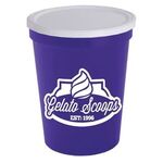 16 oz. Stadium Cup with No-Hole Lid -  