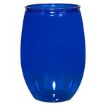 16 oz. Stemless Wine Glass - Translucent Blue