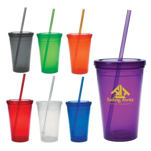 Main Product Image for Custom Printed 16 Oz. Sunsplash Double Wall Tumbler