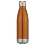 16 Oz. Swiggy Stainless Steel Bottle Gift Set - Orange