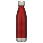 16 Oz. Swiggy Stainless Steel Bottle Gift Set - Red