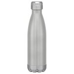 16 Oz. Swiggy Stainless Steel Bottle Gift Set - Silver
