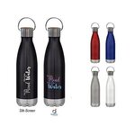 16 Oz. Swiggy Stainless Steel Bottle With Bamboo Lid