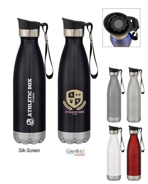 Main Product Image for 16 Oz. Swiggy Stainless Steel Bottle With Push Lid