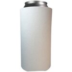 16 oz. Tall Boy Scuba Coolie - White