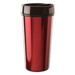 16 Oz. ThermalTraveller (TM) Metallic Foil - Red