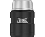 16 oz. Thermos Stainless King Stainless Steel Food Jar - Black