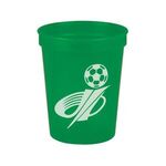 16 oz. Translucent Stadium Cup - Translucent Green