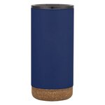 16 Oz. Wellington Stainless Steel Tumbler Gift Set - Navy Blue