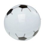 16" Soccer Beach Ball - White