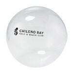 16" Translucent Clear Beach Ball