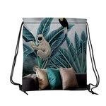 16" W X 18" H CANVAS DRAWSTRING BACKPACK