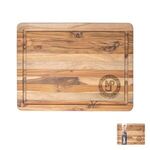 Buy 16" x 12" Teak Wood Cutting Board With Juice Groove