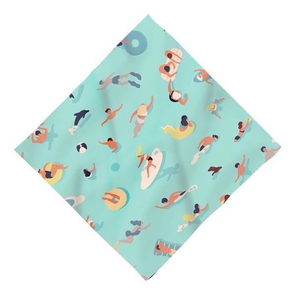 Main Product Image for Custom Printed 16" x 16" Full Color Dog Bandana