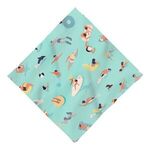 16" x 16" Full Color Dog Bandana -  