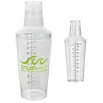 Buy Custom Printed Clear Cocktail shaker 16 oz