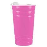 16oz Fiesta Cup with Lid - Pink