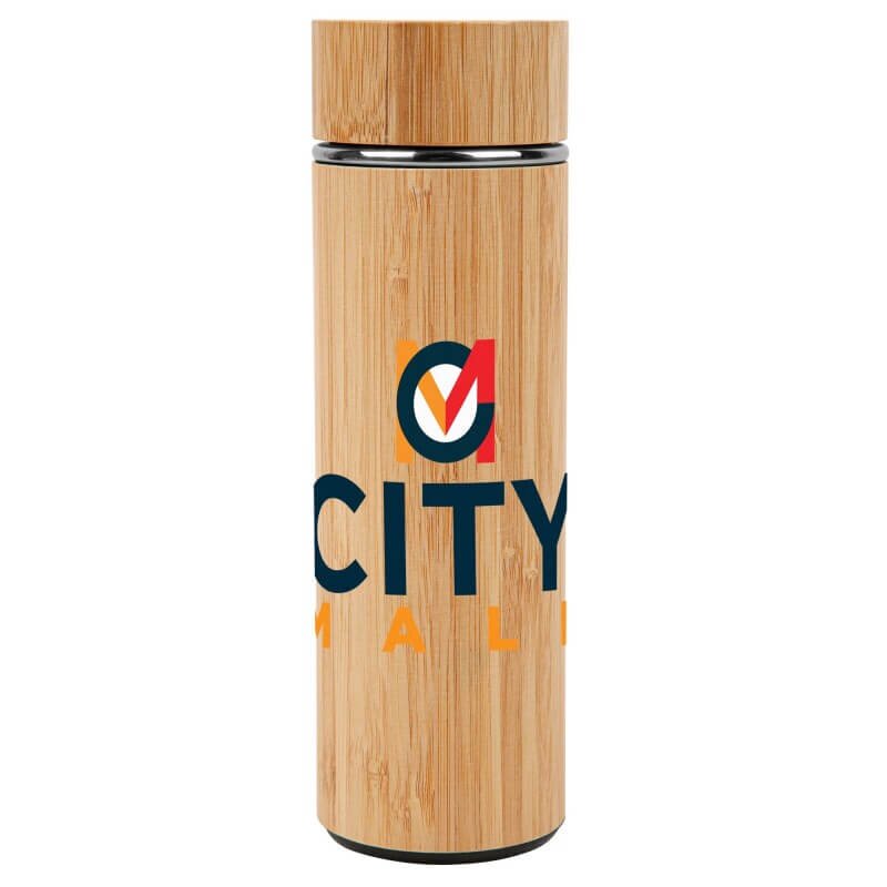 Main Product Image for 16oz. Vacuum-Sealed Eco Bamboo Bottle