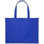 16x12" Eco-Friendly 80GSM Non-Woven Tote - Blue