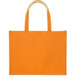 16x12" Eco-Friendly 80GSM Non-Woven Tote - Orange