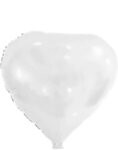 17" Low Quantity Full-Color Foil Balloons - Heart
