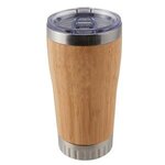 17 oz Bamboo Stainless Steel Tumbler - Natural