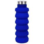 17 oz Collapsible Silicon Water Bottle -  