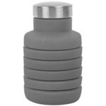 17 oz Collapsible Silicon Water Bottle -  
