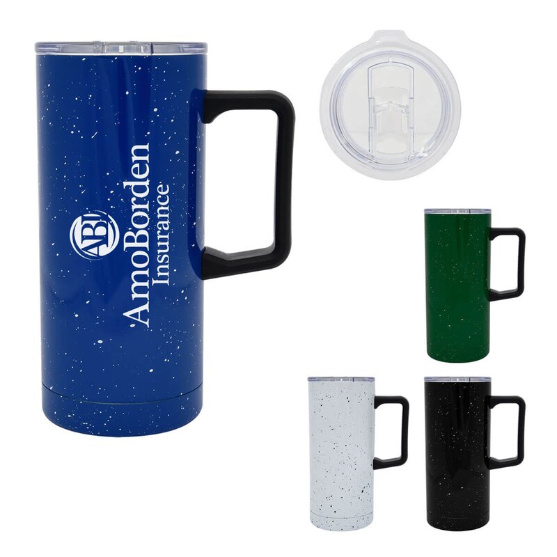 Main Product Image for 17 Oz Speckled Stainless Steel Travel Tumbler
