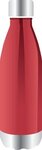 17 oz Stainless Steel Bottle with Silicone Strap - Red