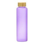 17 Oz. Belle Glass Bottle With Bamboo Lid -  