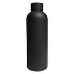 17 Oz. Blair Stainless Steel Bottle With Bamboo Lid - Black