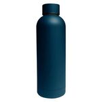 17 Oz. Blair Stainless Steel Bottle With Bamboo Lid - Navy Blue