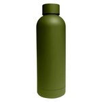 17 Oz. Blair Stainless Steel Bottle With Bamboo Lid - Olive