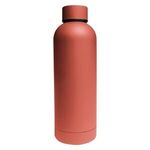 17 Oz. Blair Stainless Steel Bottle With Bamboo Lid - Terracotta