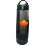 17 oz. Bluetooth® Speaker Sport Bottle, Full Color Digital - Black