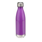 17 oz. Cascade Stainless Steel Bottle - Purple