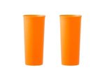 17 oz. "Colosseum" Plastic Stadium Cup - Orange