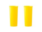 17 oz. "Colosseum" Plastic Stadium Cup - Yellow