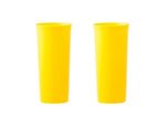 17 oz. "Colosseum" Plastic Stadium Cup - Yellow