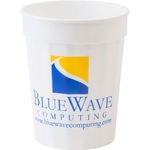 17 oz. Fluted Stadium Plastic Cup -  