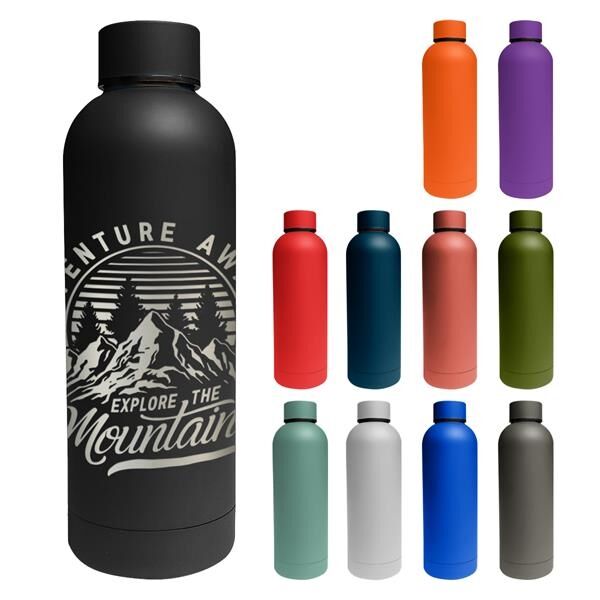 Main Product Image for 17 Oz. Full Laser Blair Stainless Steel Bottle