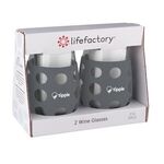 17 oz. lifefactory® Wine Glass with Silicone Sleeve 2 Pack -  